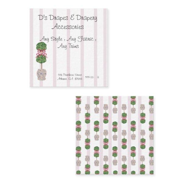 Pink Chinoiserie Ginger Jar Jars Topiary  Square B Square