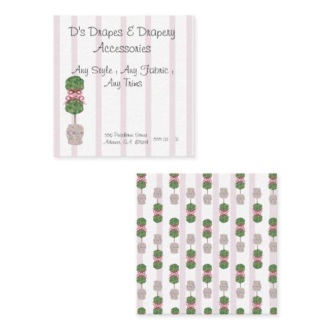 Pink Chinoiserie Ginger Jar Jars Topiary Square B Square