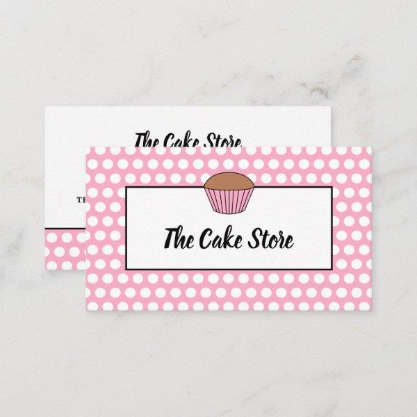 Pink Cupcake & Polka Dot, Cake Maker, Cake Store