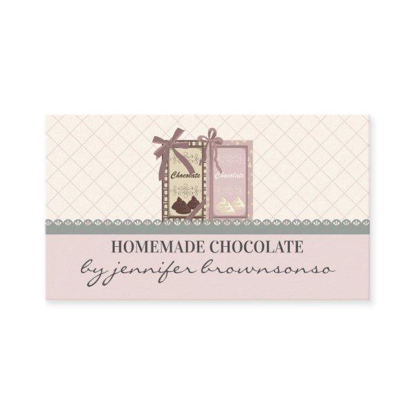 Pink Custom Box Packaging Bakery Shelf Chocolate
