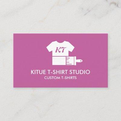 Pink Custom Clothing Apparel Store Shirt Logo