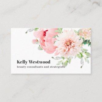 Pink Dahlia Flowers Beauty consultant Strategist