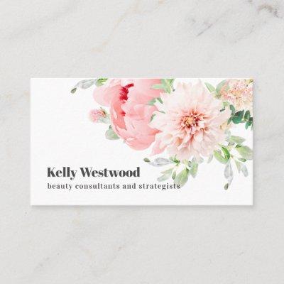Pink Dahlia Flowers Beauty consultant Strategist