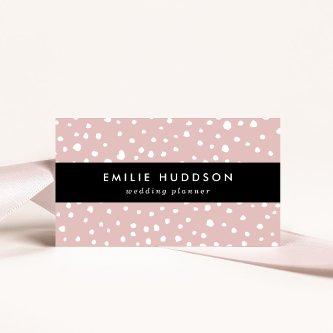 Pink Dalmatian Spots, Dalmatian Dots, Dotted Print