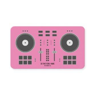 Pink DJ Controller