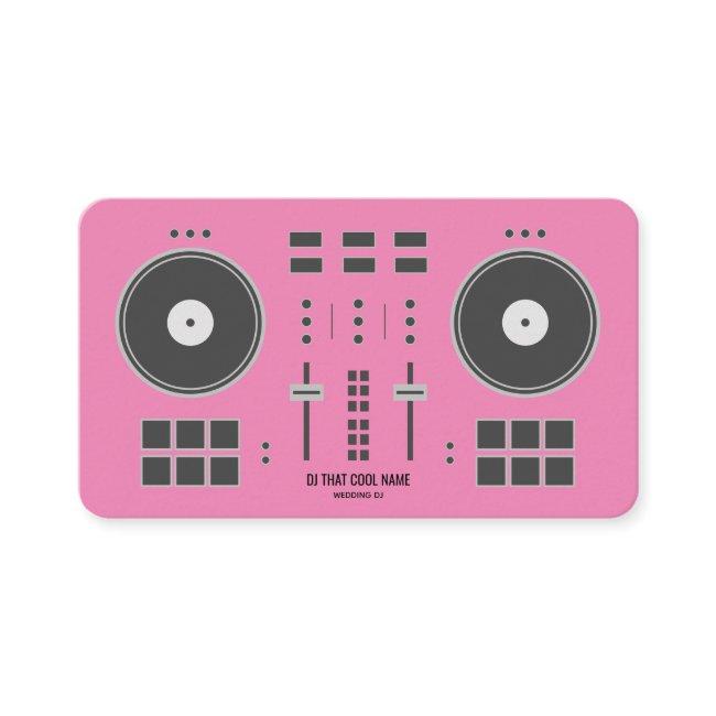 Pink DJ Controller
