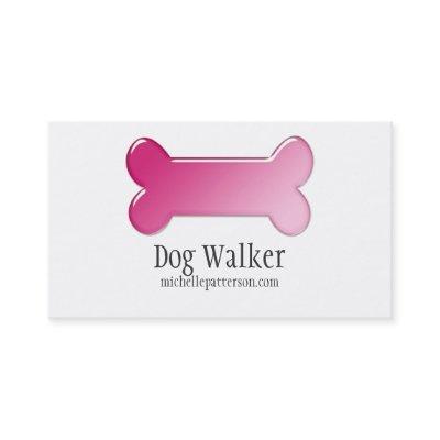 Pink Dog Bone  Design