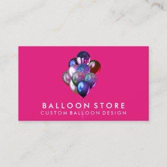 Pink Event Plan Party Decoration Glitter Balloons