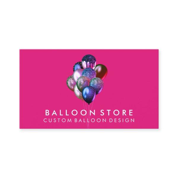 Pink Event Plan Party Decoration Glitter Balloons