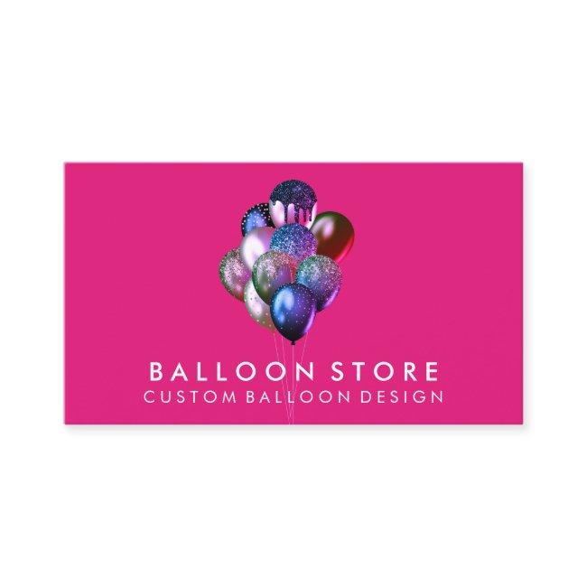 Pink Event Plan Party Decoration Glitter Balloons