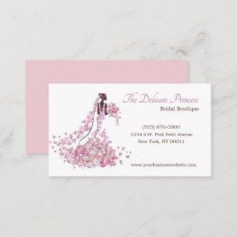 Pink Floral Wedding Dress Bridal Boutique Shop