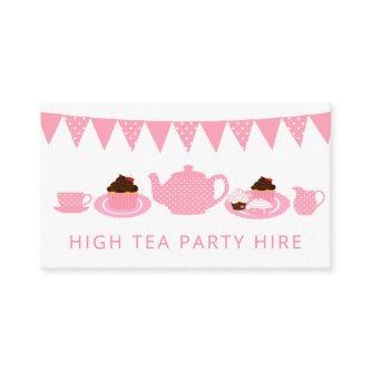 Pink High Tea Party Supply Event Hire