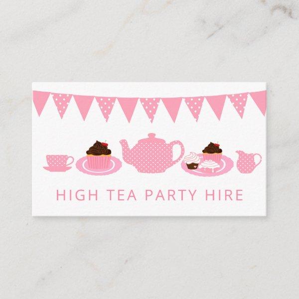 Pink High Tea Party Supply Event Hire