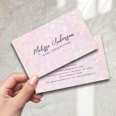 Pink Holographic QR Code Luxe