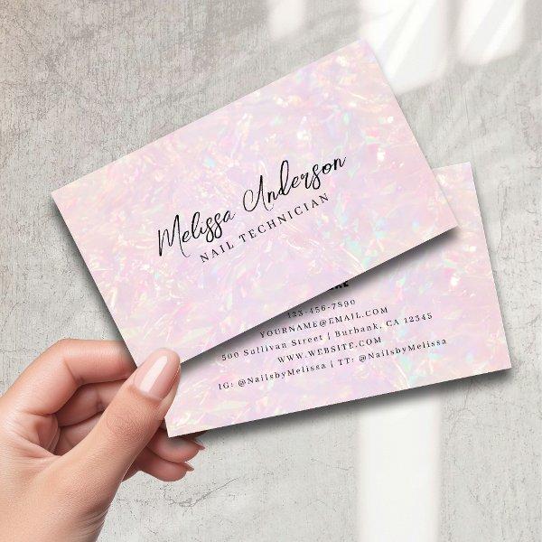 Pink Holographic QR Code Luxe