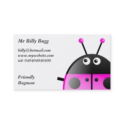 Pink Ladybug, Mr Billy Bugg