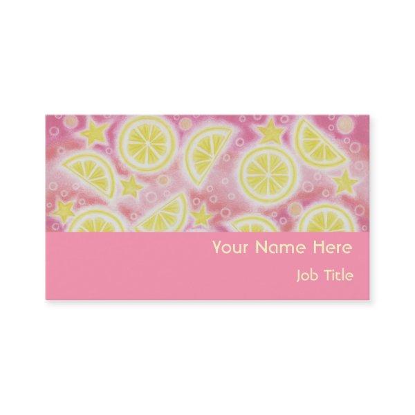 Pink Lemonade  horizontal pink