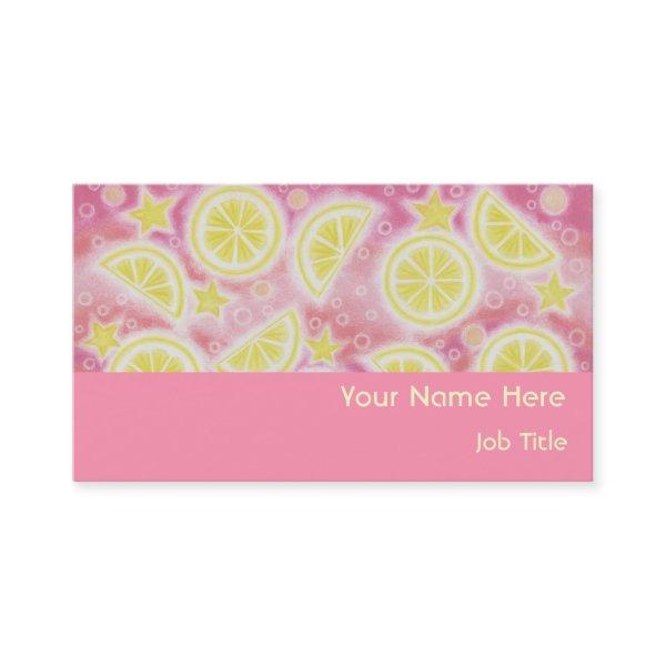 Pink Lemonade  horizontal pink