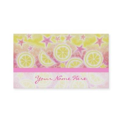Pink Lemonade  horizontal stripe