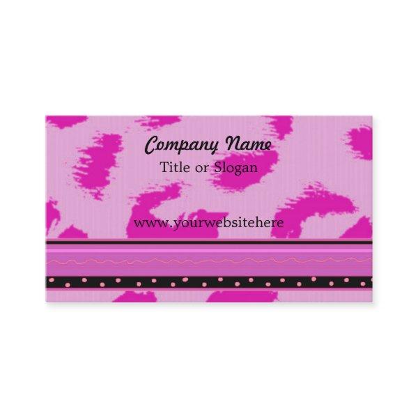 Pink Leopard Pattern