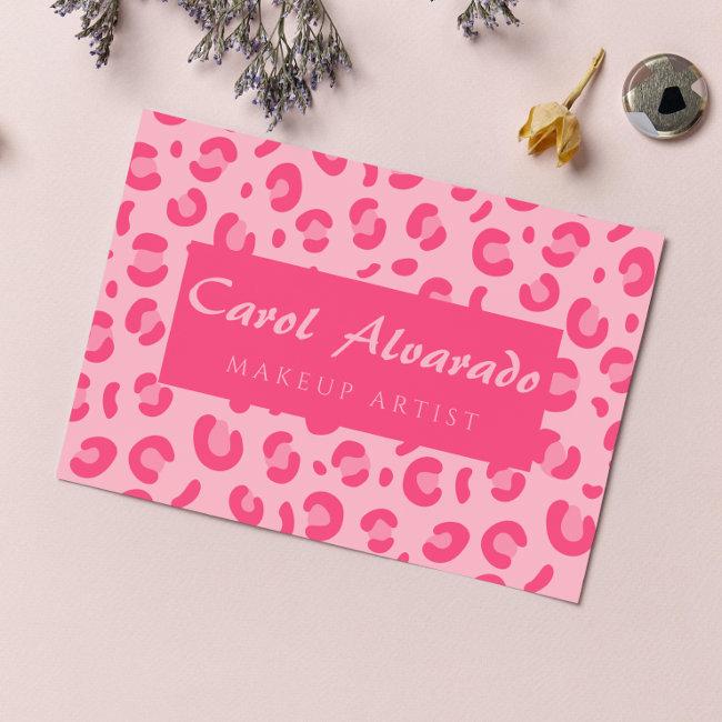 Pink Leopard Pattern