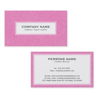 Pink Linen Texture White Background