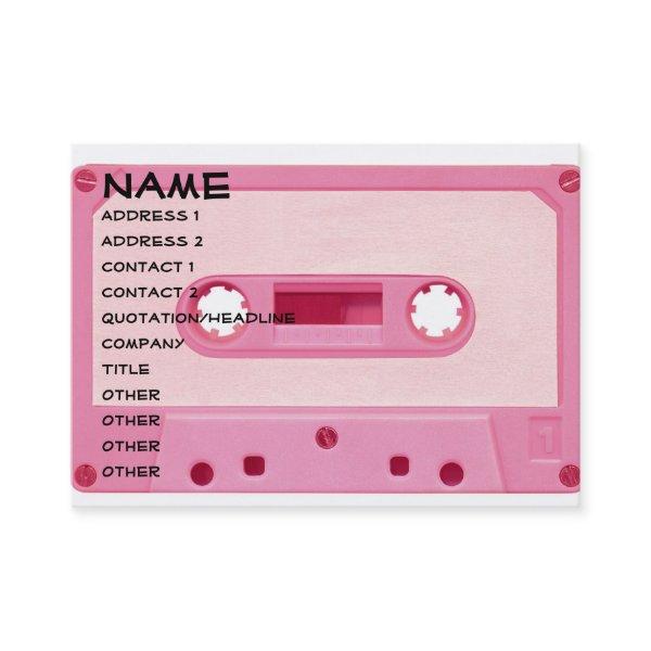 Pink Mix Tape