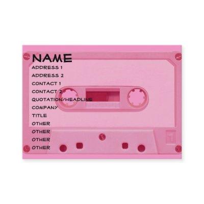 Pink Mix Tape
