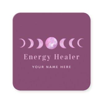 Pink Moon Phases Lunar Energy Healer Spiritual Square