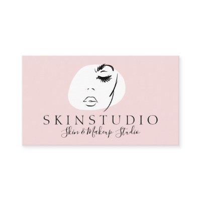 Pink Neutral Aesthetic Face Beauty Skin
