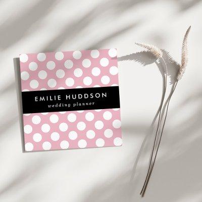 Pink Polka Dots, Polka Dot Pattern, Dots, Dotted Square