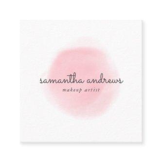Pink Powder Puff Professional Makeup Artist Square