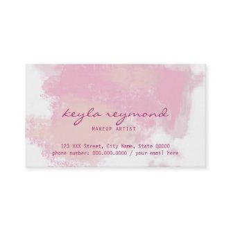 Pink presentation / make-up makeup pinkish