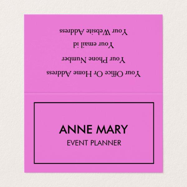 Pink Purple Girly Lavender Event Planner Elegant