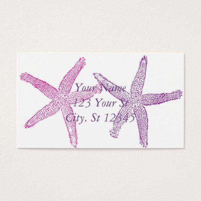 Pink Purple Starfish Thunder_Cove