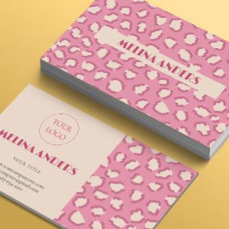 Pink Retro Leopard Print