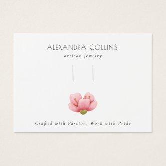 Pink Sakura Blossom Hairclip Barrette Display