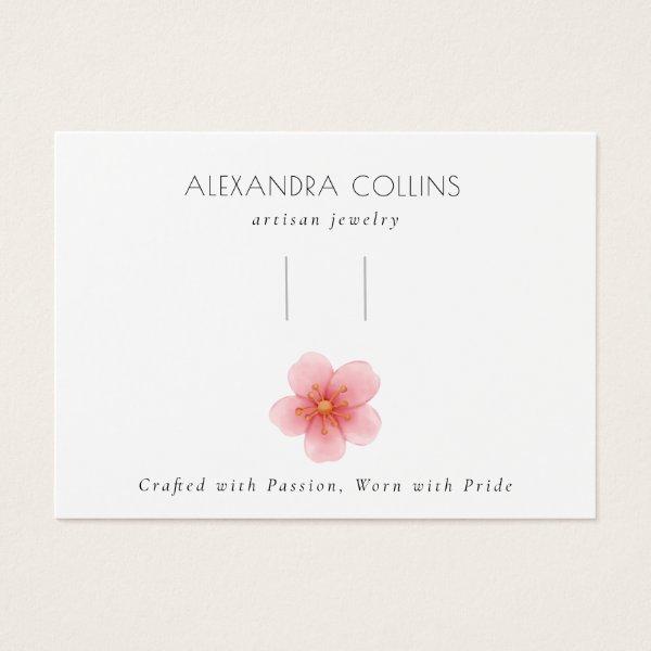 Pink Sakura Blossom Hairclip Barrette Display