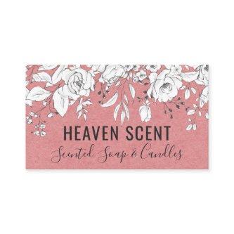 Pink Scented Soap And Candle