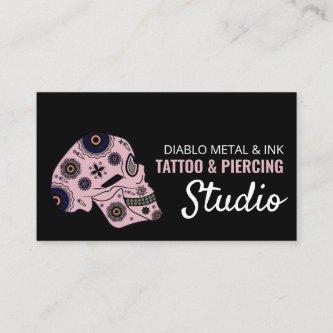 Pink Skull Tattoo, Tattooist & Body Piercer