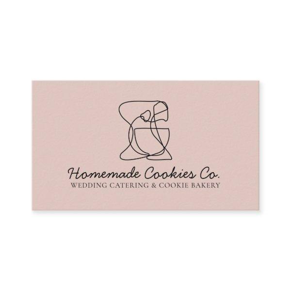 Pink Soft Blush Homemade Food Bakery Cook