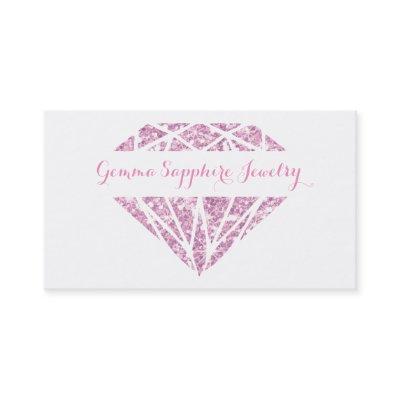Pink Sparkle Gem Jeweler