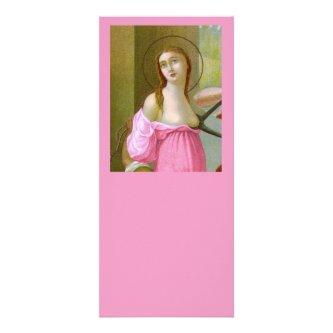 Pink St. Agatha (M 003) Rack Card #1
