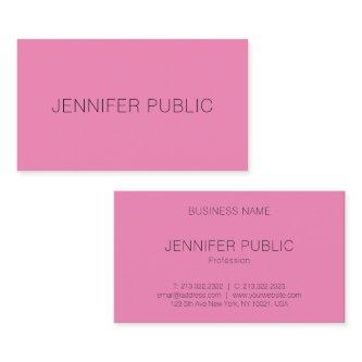 Pink Template Professional Modern Elegant Trendy