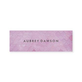 Pink Tile Grunge Pattern Mini