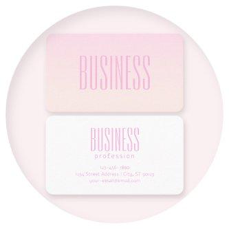 Pink to Peach Sunset Ombre with Customizable Text