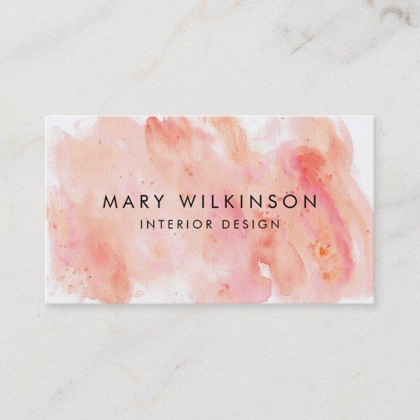 Pink Watercolor Background