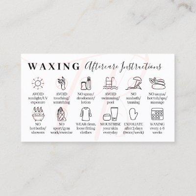 Pink Waxing aftercare twelve advice instruction