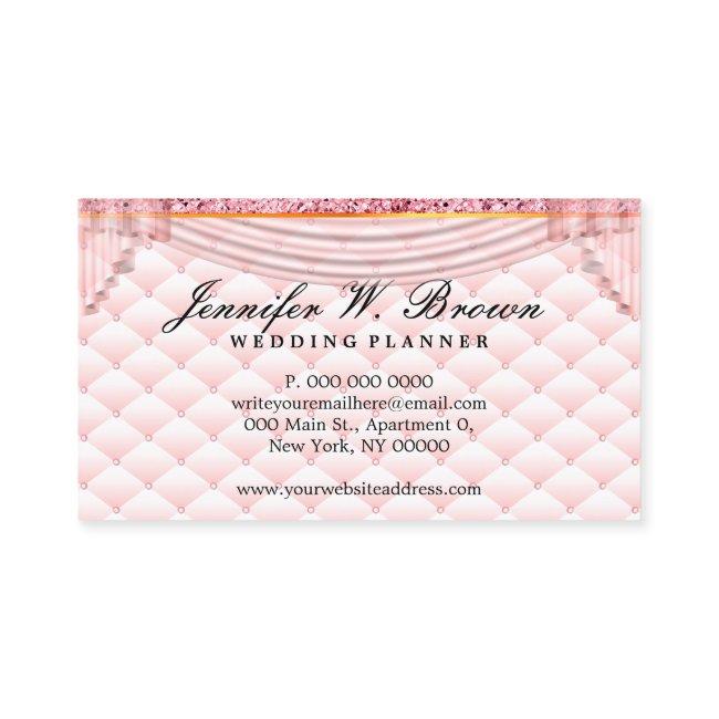 Pink Wedding Event Interior Decor Curtain