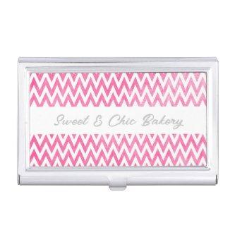 Pink White Chevron   Case